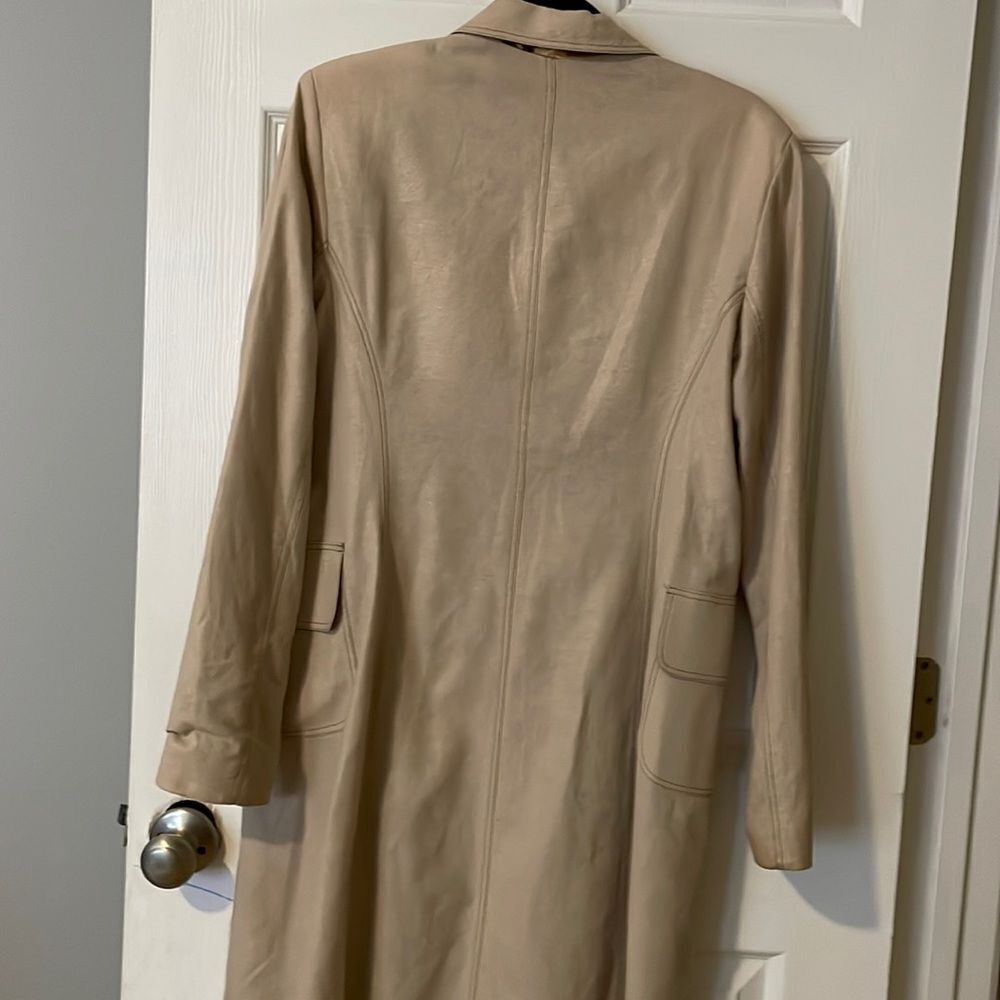 Cache coat jacket beige women size Large - Picture 5 of 10
